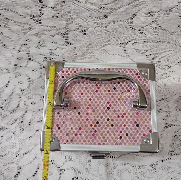 4" x 5" Pink Sequin Caboodle's Box - Picture 4 of 9